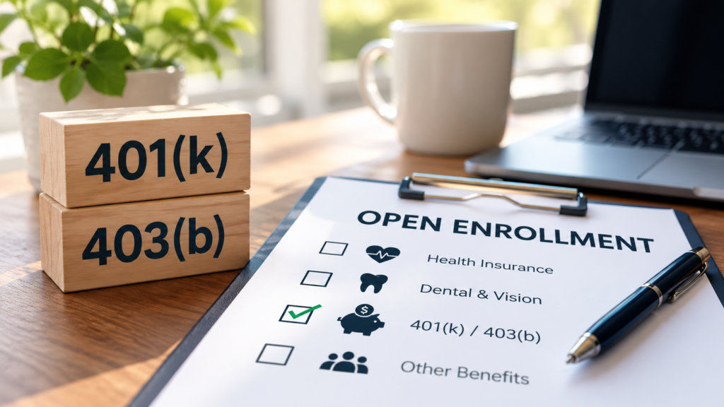 Don’t Forget Your 401(k)/403(b) This Open Enrollment